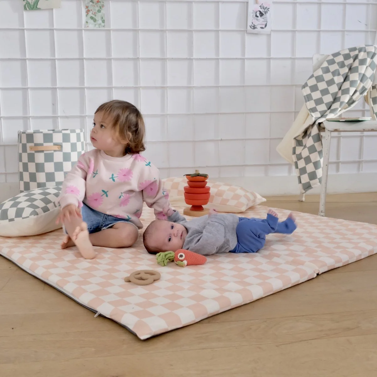 Housse Damier Barbe à Papa - Image 2