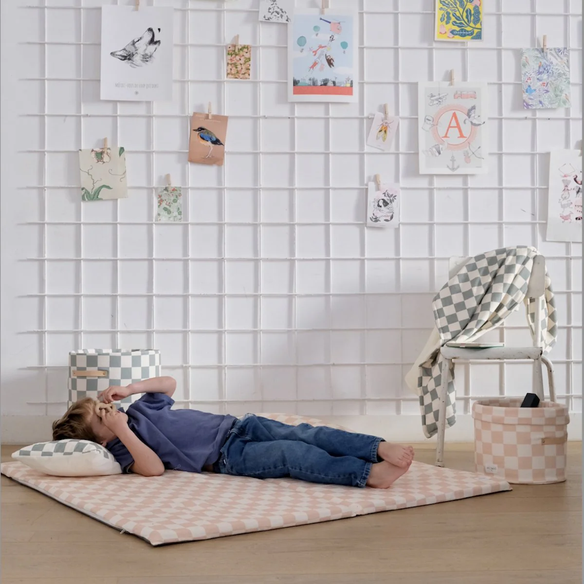 Housse Damier Barbe à Papa - Image 4