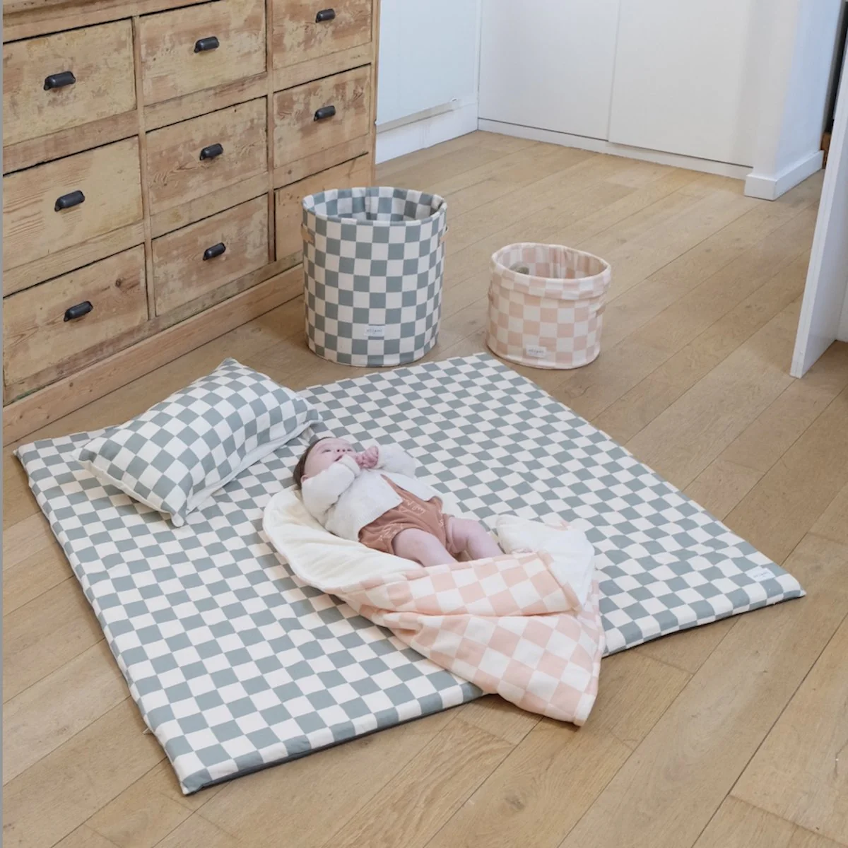 Douillette Damier Barbe à Papa - Image 3