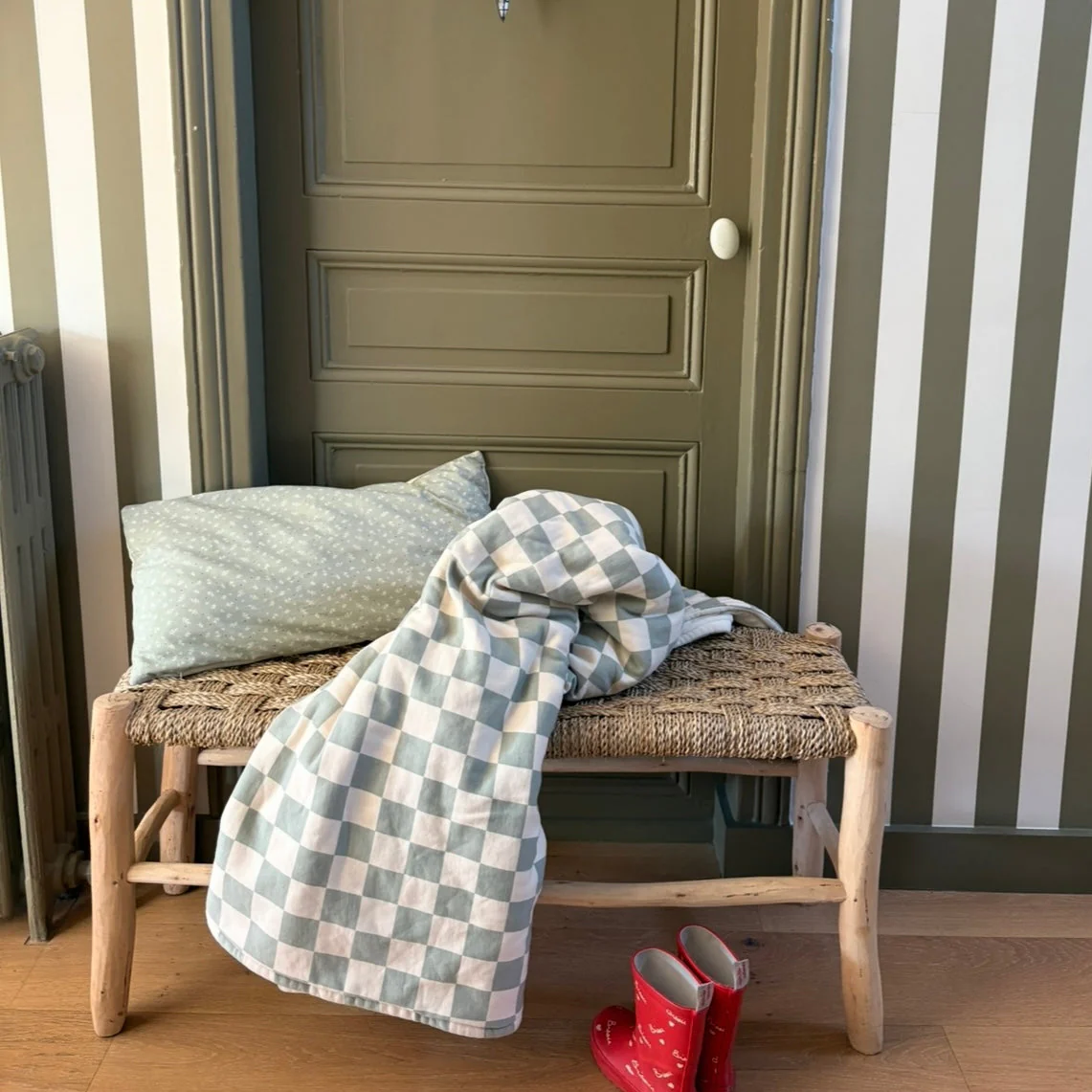Maxi Douillette Damier Céladon - Image 3
