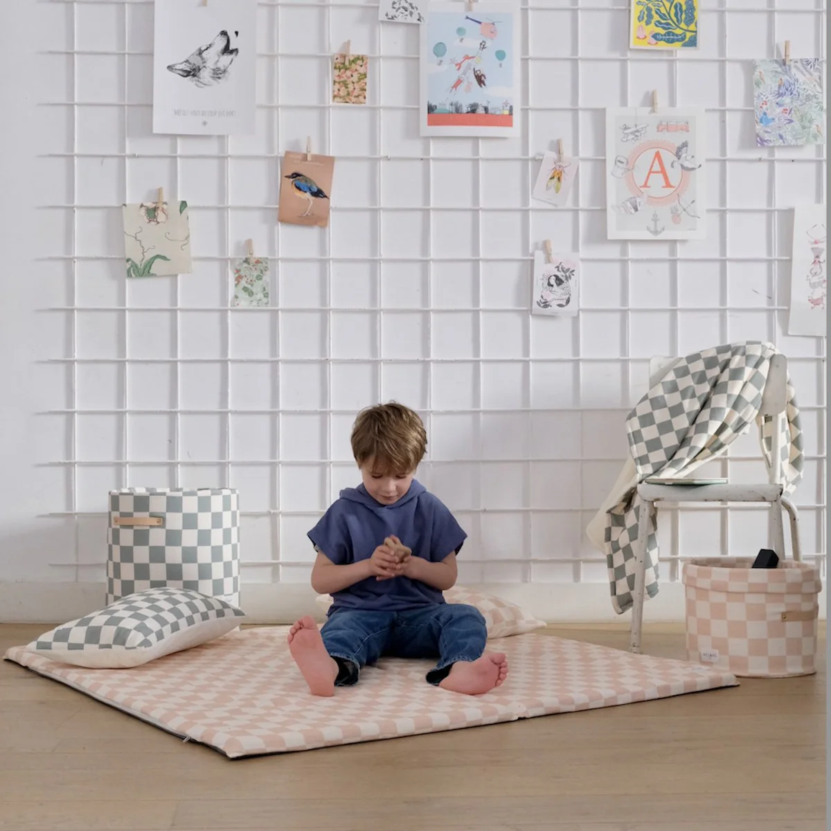 Ciao Bazar Damier Céladon - Image 3