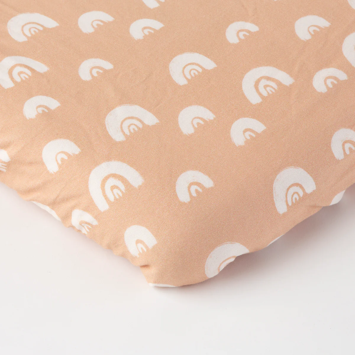 Drap Housse Arc en Pêche - Image 4