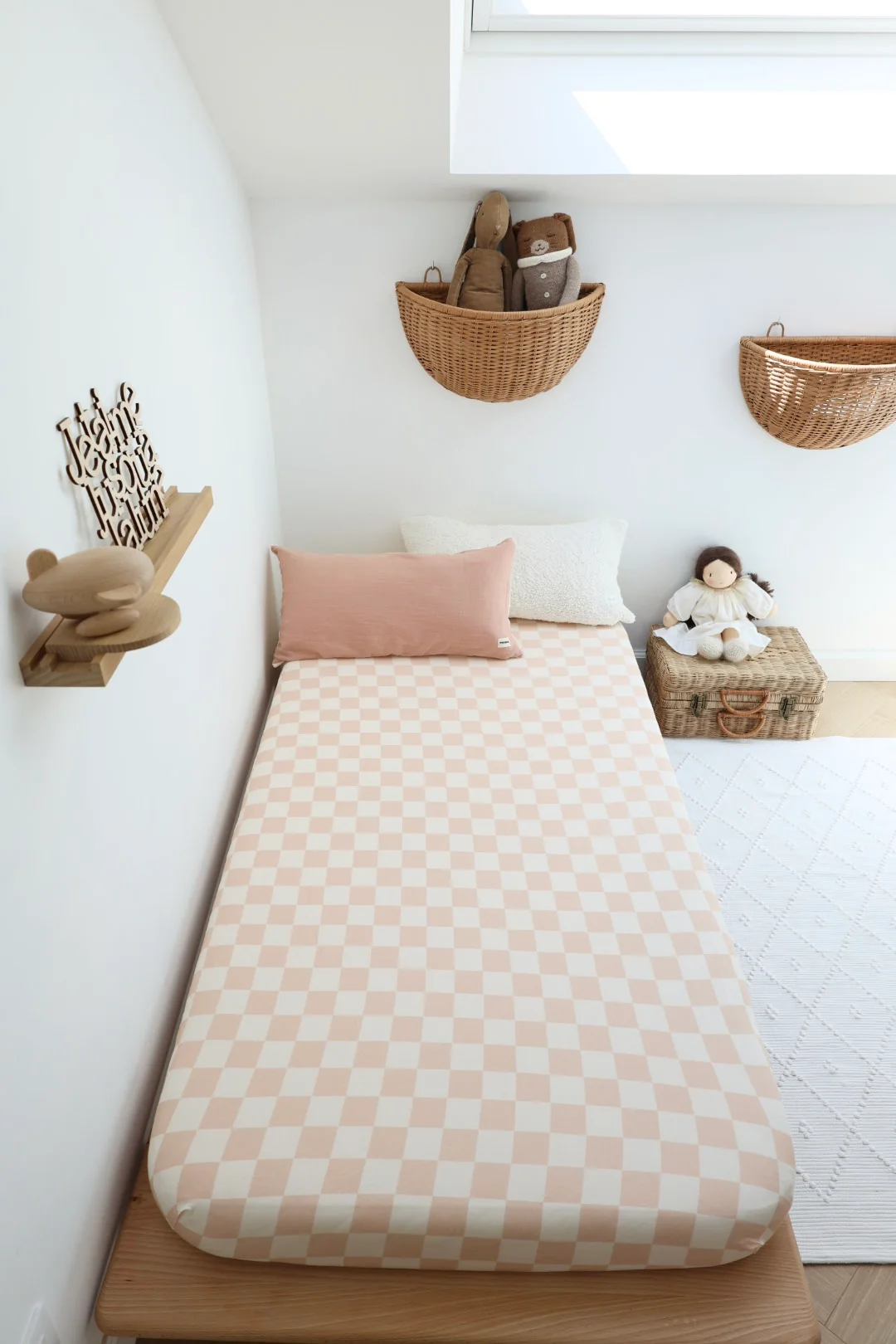 Drap Housse Damier Barbe à Papa - Image 2