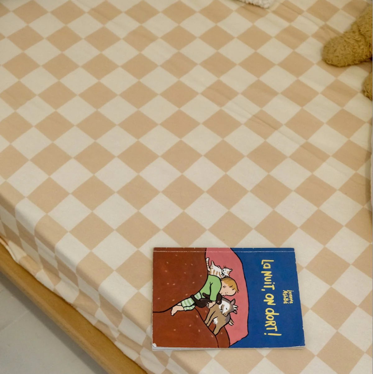 Drap Housse Damier Barbe à Papa - Image 5