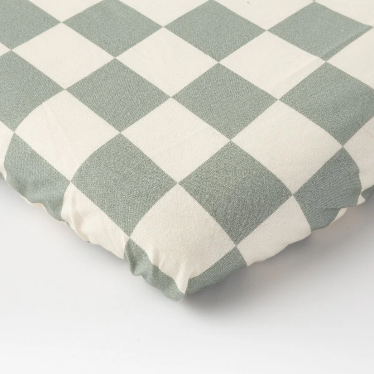 Drap Housse Damier Céladon - Image 5
